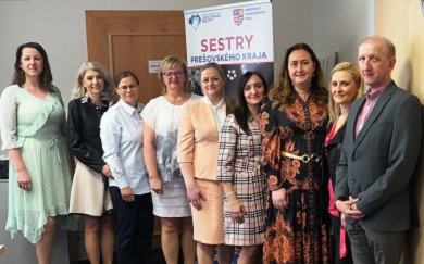 Štátna tajomníčka MZ SR Lenka Dunajová Družkovská na pracovnom stretnutí sestier samosprávnych krajov SK 8