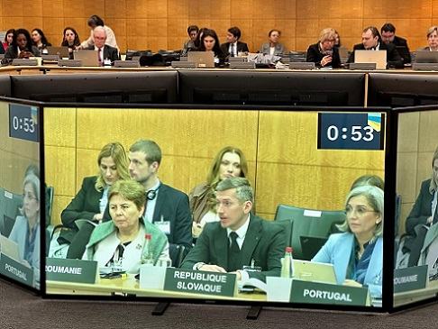 Štátny tajomník Michal Štofko na Ministerskom zasadnutí výboru OECD pre zdravie