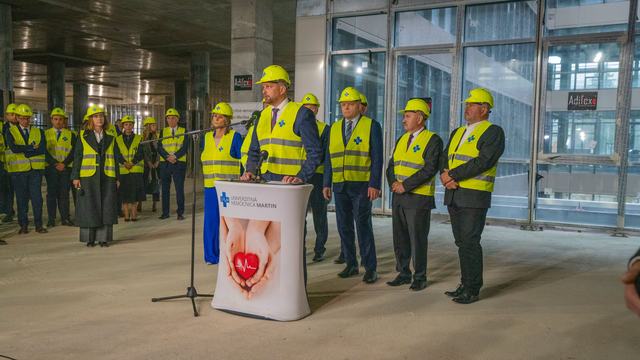 Hrubá stavba novej nemocnice v Martine je dokončená