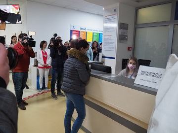 Cvičenie vo Fakultnej nemocnici F. D. Roosevelta v Banskej Bystrici pre prípad výskytu nového koronavírusu