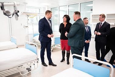 Popradská nemocnica otvorila zrekonštruovaný geriatrický pavilón