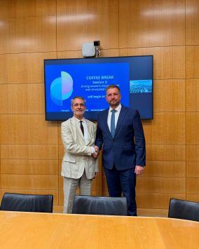 Minister zdravotníctva Kamil Šaško rokoval hlavným ekonómom OECD Stefanom Scarpettom